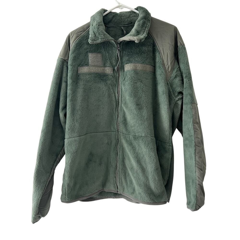 US Army SPE1C1-16-DN006 Gen III Polartec Fleece Jacket Large Regular NWOT